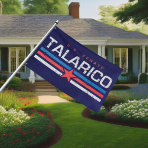 Flip the Tables Jamestalarico 2026 Texas Senate Campaign Flag