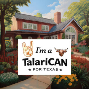 I'm a TalaricoCAN Hook Em Classic Yard Sign