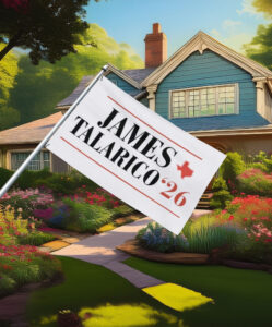 James Talarico 2026 Senate Flag