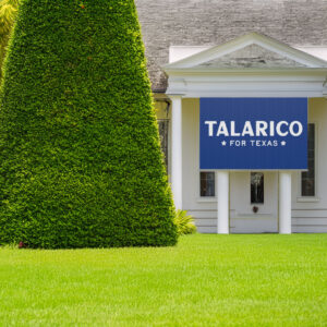 James Talarico For Texas Yard Sign