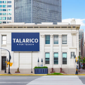 James Talarico For Texas Yard Sign