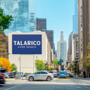 James Talarico For Texas Yard Sign