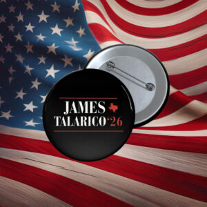 James Talarico Shirt, 2026 Senate Pin