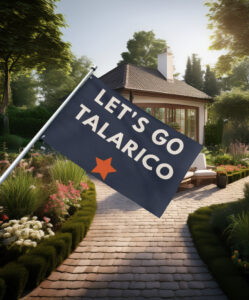 James Talarico for Senate, Vote Talarico Election Campaign Flag