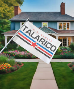 Jamestalarico 2026 Texas Senate Campaign Flag