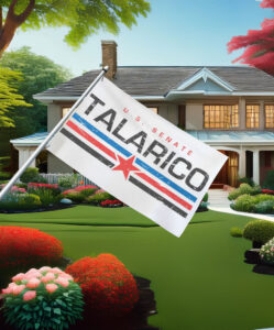 Jamestalarico 2026 Texas Senate Campaign Flag
