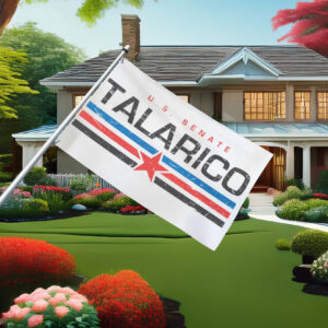 Jamestalarico 2026 Texas Senate Campaign Flag