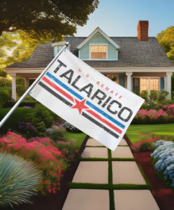 Jamestalarico 2026 Texas Senate Campaign Flag