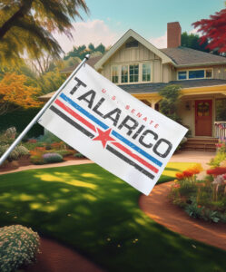 Jamestalarico 2026 Texas Senate Campaign Flag