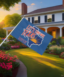 Lets Take Back Texas Flag