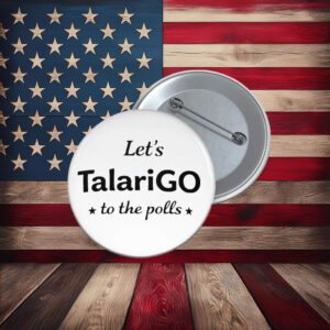 Let’s TalariGO Classic James Talarico Supporter Button