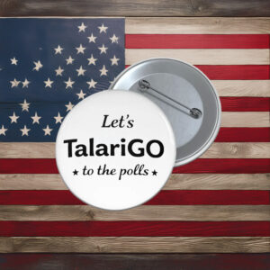 Let’s TalariGO Classic James Talarico Supporter Button
