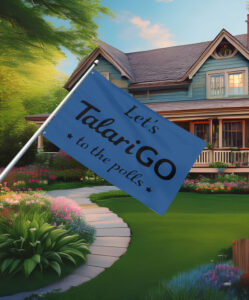 Let's TalariGO James Talarico Texas Politics Flag