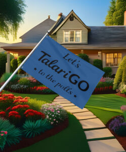 Let's TalariGO James Talarico Texas Politics Flag