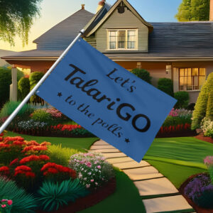 Let's TalariGO James Talarico Texas Politics Flag