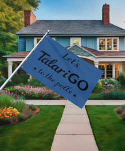 Let's TalariGO James Talarico Texas Politics Flag