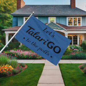Let's TalariGO James Talarico Texas Politics Flag