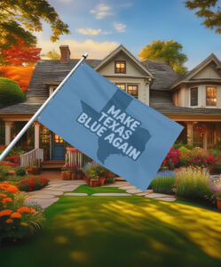 Make Texas Blue Again James Talarico Flag