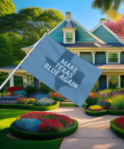 Make Texas Blue Again James Talarico Flag