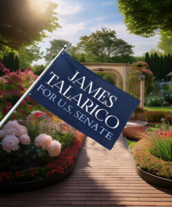 TX Midterms 2026 James Talarico for Senate Flag