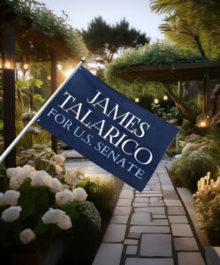 TX Midterms 2026 James Talarico for Senate Flag