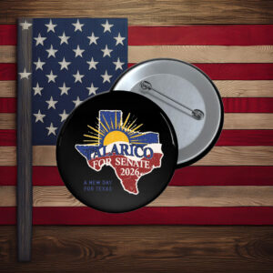 Talarico For Senate Texas State Campaign Button