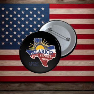 Talarico For Senate Texas State Campaign Button