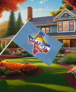 Talarico For Senate Texas State Campaign Flag