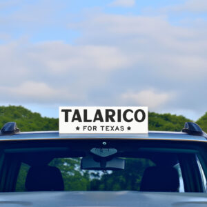Talarico For Texas Car Magnet