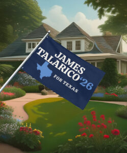 Talarico For Texas James Talarico 2026 Senate Flag