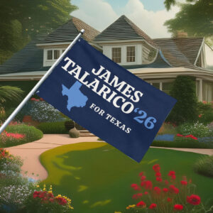 Talarico For Texas James Talarico 2026 Senate Flag