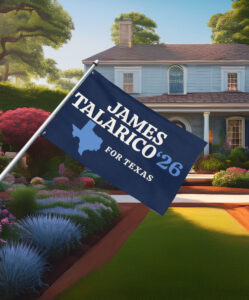 Talarico For Texas James Talarico 2026 Senate Flag