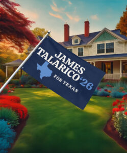 Talarico For Texas James Talarico 2026 Senate Flag