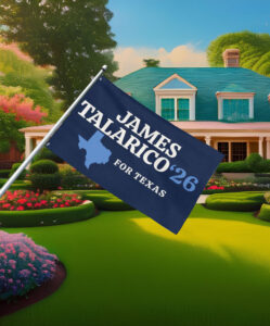 Talarico For Texas James Talarico 2026 Senate Flag