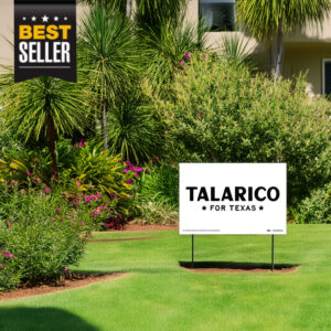 Talarico For Texas Yard Sign