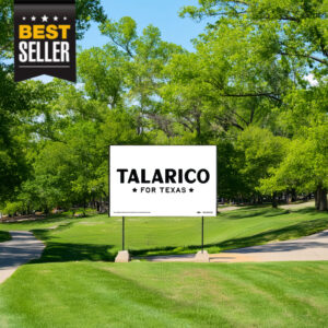 Talarico For Texas Yard Sign