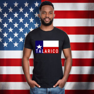 Talarico Texas Flag Minimalist T-Shirt