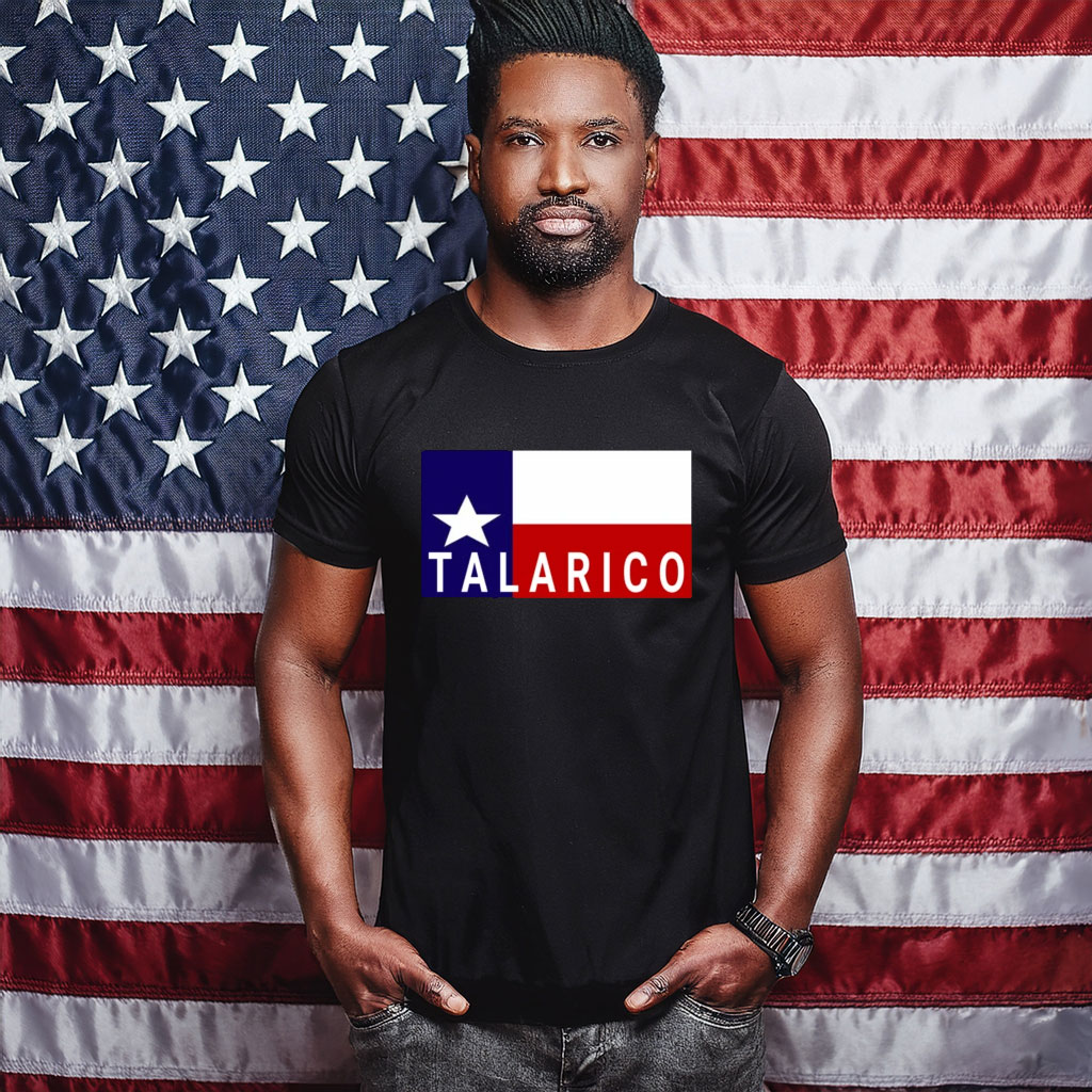 Talarico Texas Flag Minimalist T-Shirt