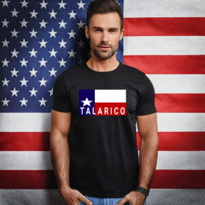 Talarico Texas Flag Minimalist T-Shirt