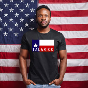 Talarico Texas Flag Minimalist T-Shirt