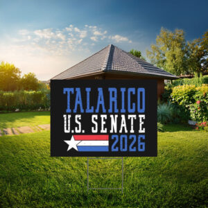 Talarico U.S. Senate 2026 Vintage Star Campaign Yard Sign