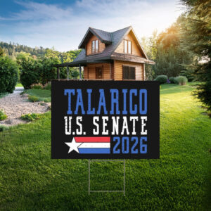 Talarico U.S. Senate 2026 Vintage Star Campaign Yard Sign