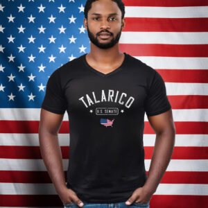 Talarico U.S. Senate Shirt with USA Map – Classic Campaign Tee