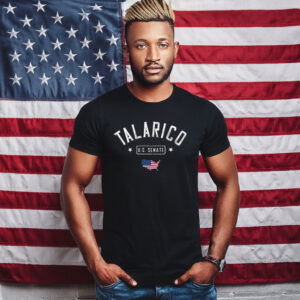 Talarico U.S. Senate Shirt with USA Map – Classic Campaign Tee
