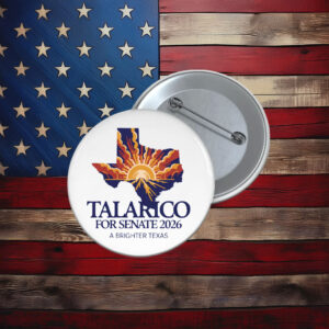Talarico for Senate 2026 Texas Sunrise Map Button