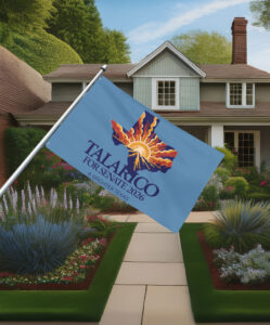 Talarico for Senate 2026 Texas Sunrise Map Flag