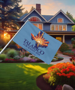 Talarico for Senate 2026 Texas Sunrise Map Flag