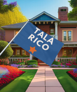 Talarico for Senate Bella Canvas 2026 Texas Flag