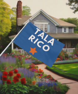 Talarico for Senate Bella Canvas 2026 Texas Flag