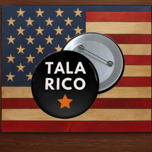 Talarico for Senate Bella Canvas Button